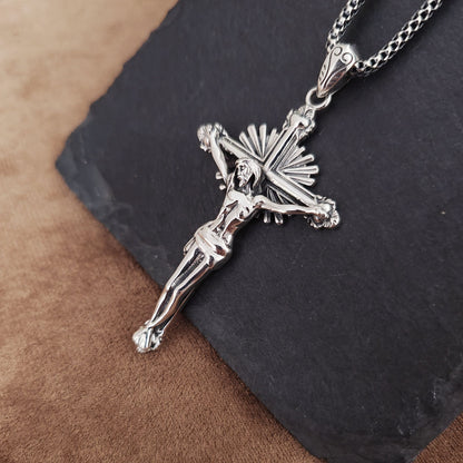 Zioro - Sterling Crucifix Pendant
