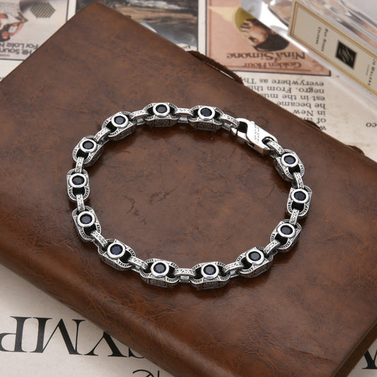 Vetrax - Artisan Silver Link Bracelet