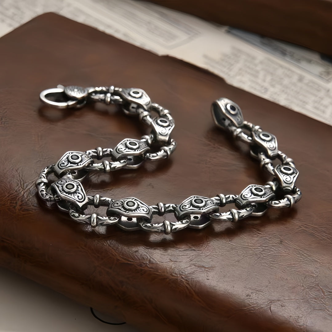Aveso - Handcrafted Silver Bracelet