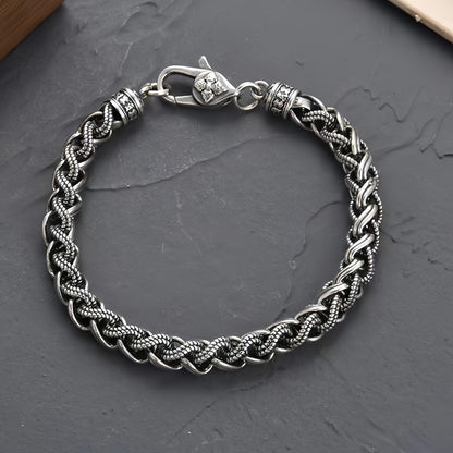Rensha - Silver Bracelet For Men