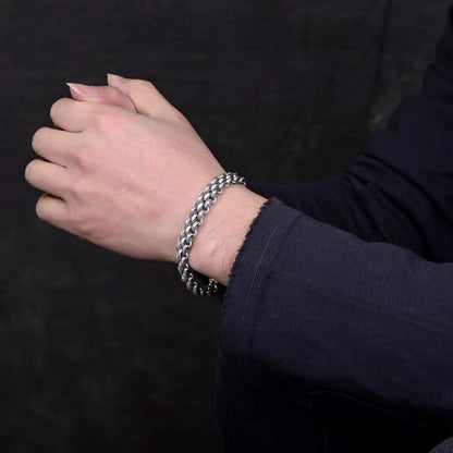 Oshira - Solid Silver Bracelet