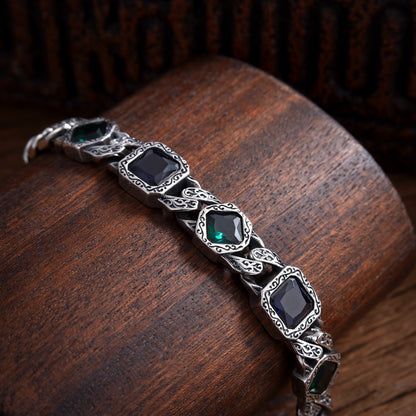 Ithor - Temple Path Silver Bracelet