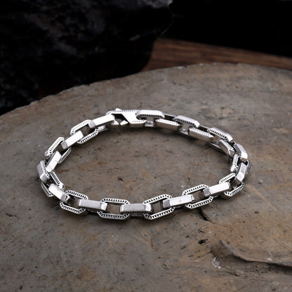 Asuma - Anchor Spirit Silver Bracelet