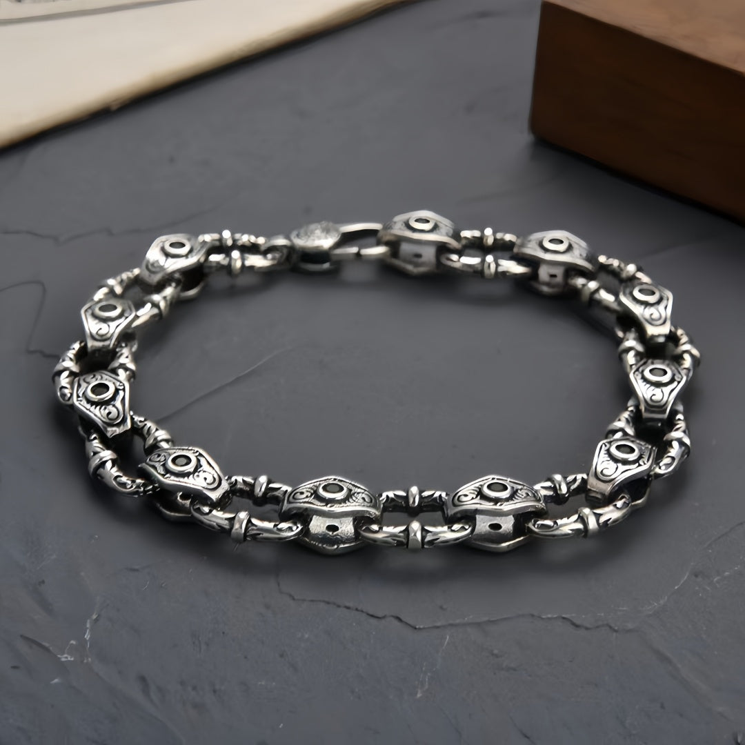 Aveso - Handcrafted Silver Bracelet