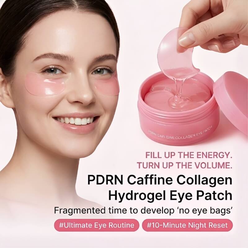 PDRN Pink Eye Patches | 60 Patches