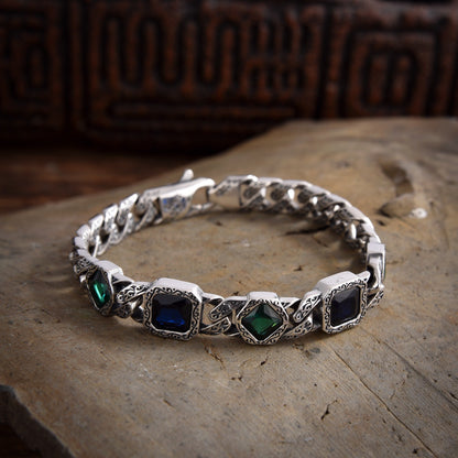Ithor - Temple Path Silver Bracelet