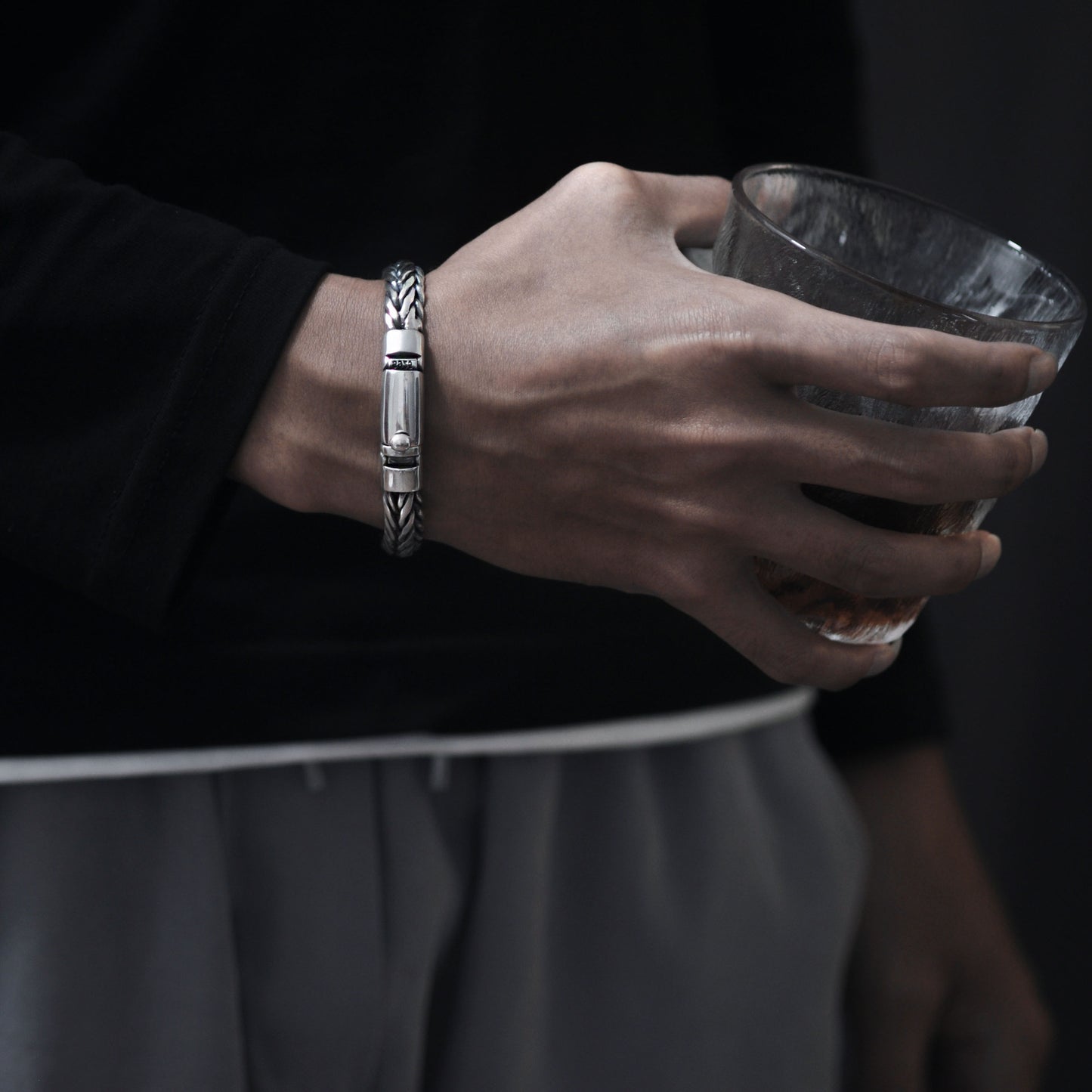 Peak - Vintage Handwoven Latch Bracelet