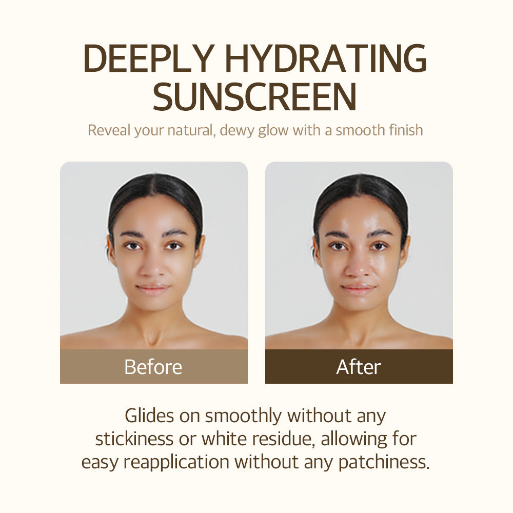 Meesue Bean Sunscreen Broad Spectrum SPF 50 with Soybean Extract for Sensitive Skin