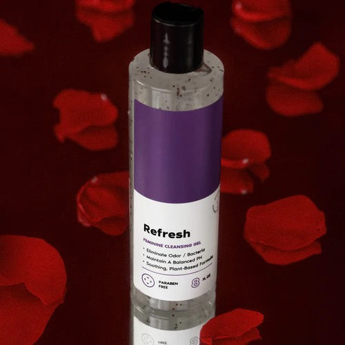 Meesue pH Balancing Refresh Plant-Based Intimate Body Wash for Sensitive Skin 8 oz