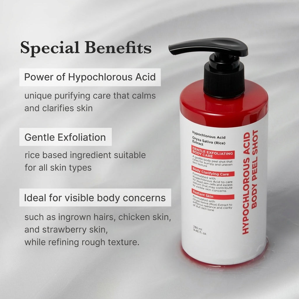 Meesue Hypochlorous Acid Peel Shot Duo with Panthenol for Exfoliation & Skin Texture