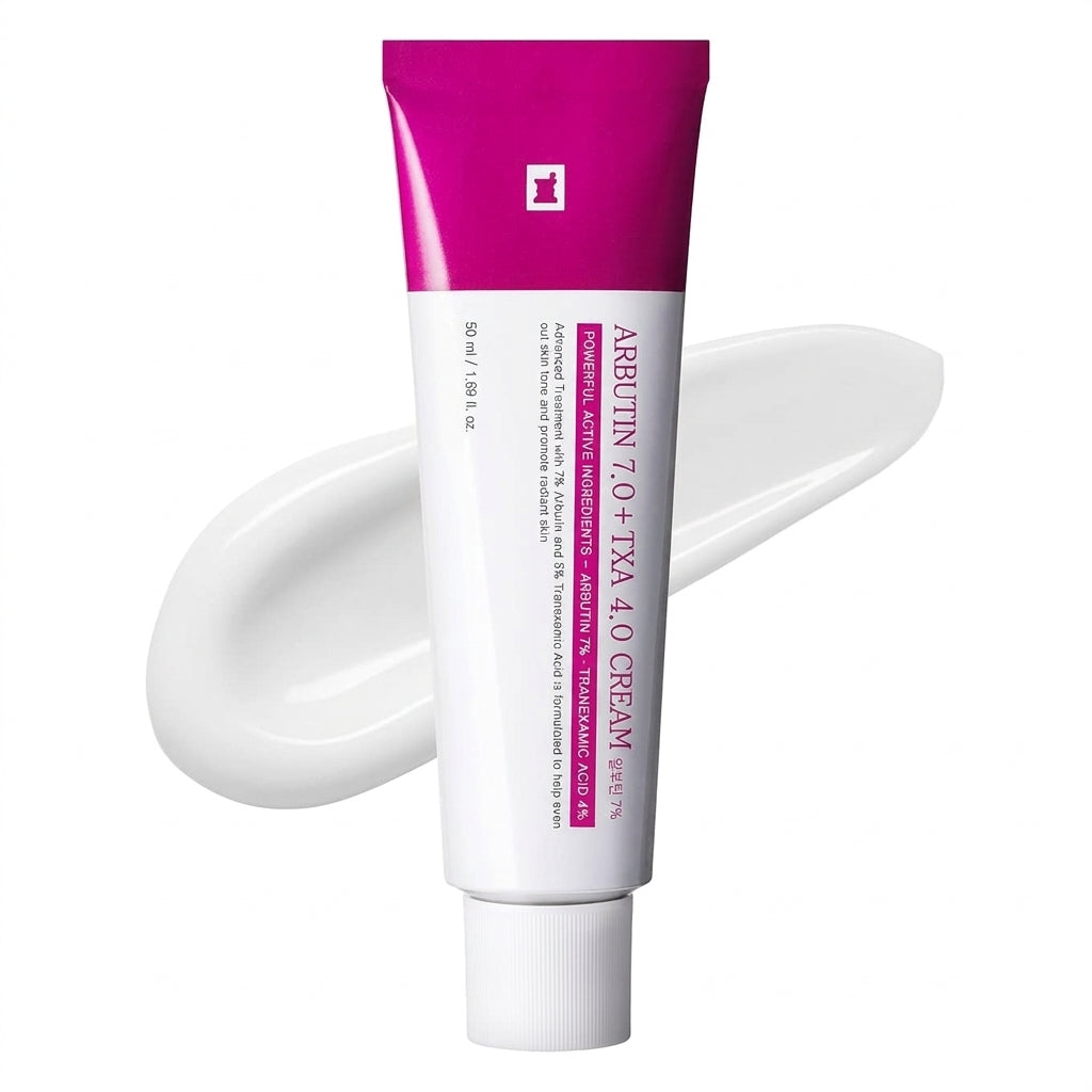 Meesue Arbutin 7% & Tranexamic Acid 4% Cream with Niacinamide for Dark Spots & Pigmentation