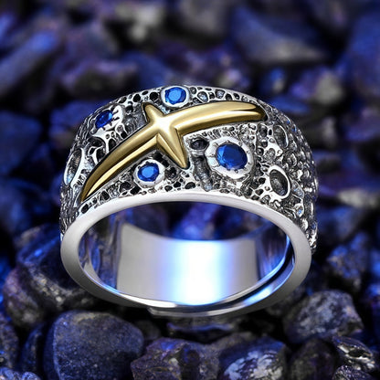 Solvaris - Celestial Silver Ring