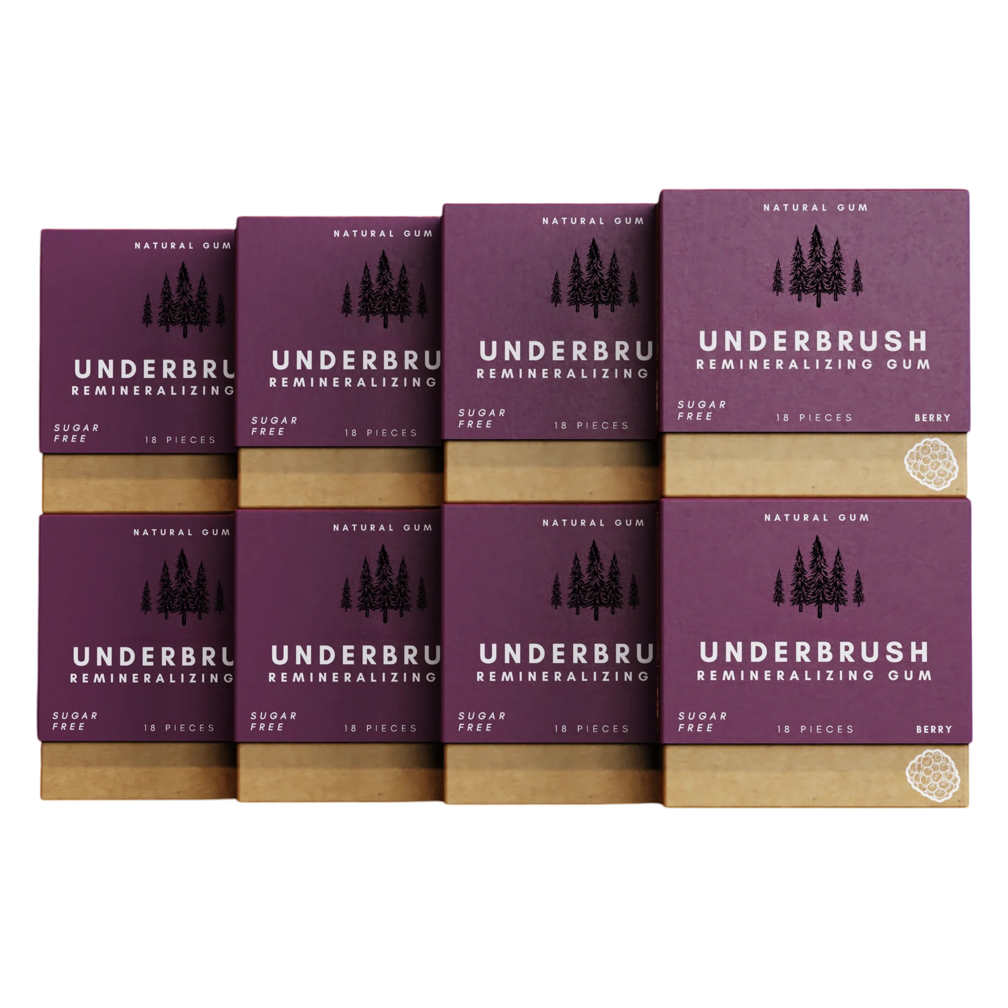 Meesue Underbrush Remineralizing Chewing Gum with Nano-Hydroxyapatite