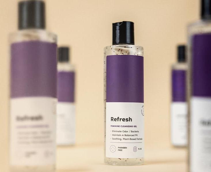 Meesue pH Balancing Refresh Plant-Based Intimate Body Wash for Sensitive Skin 8 oz