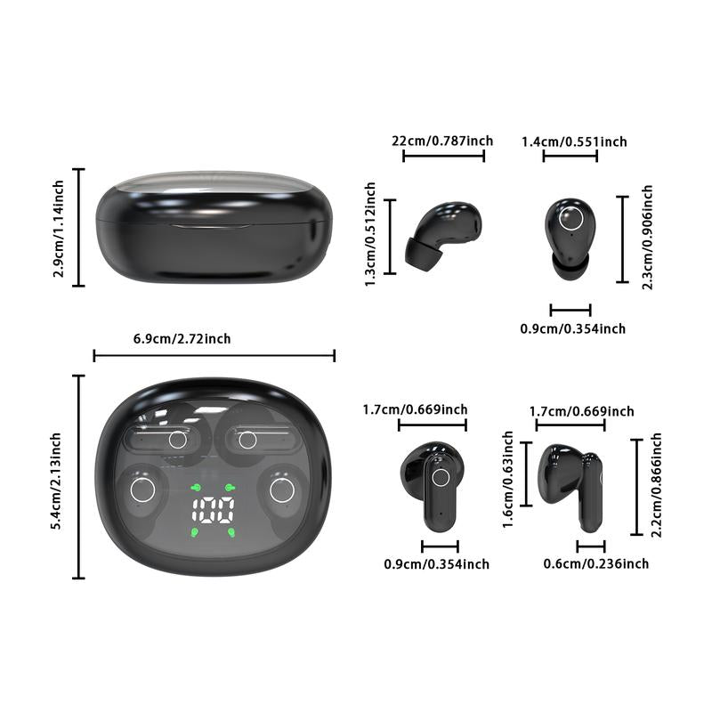 Meesue™ 4-in-1 Sleep Wireless Earbuds – Two Sets in One Case