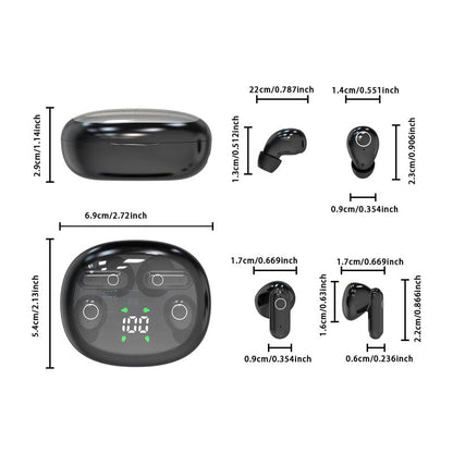 Meesue™ 4-in-1 Sleep Wireless Earbuds – Two Sets in One Case