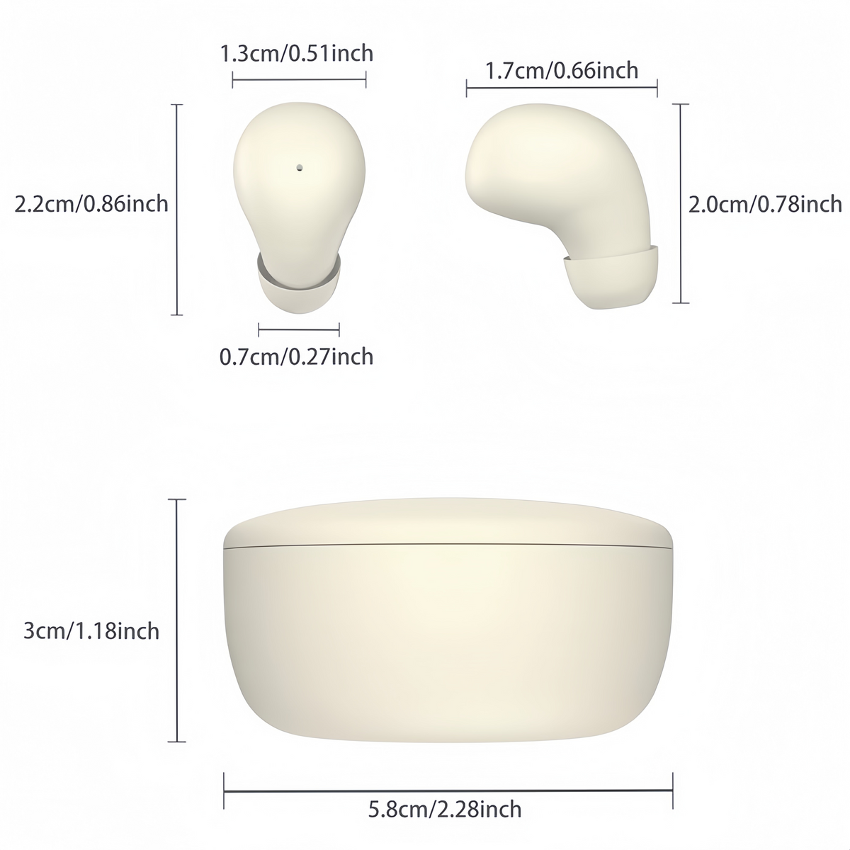 Meesue™ Mini Invisible Sleep Earbuds