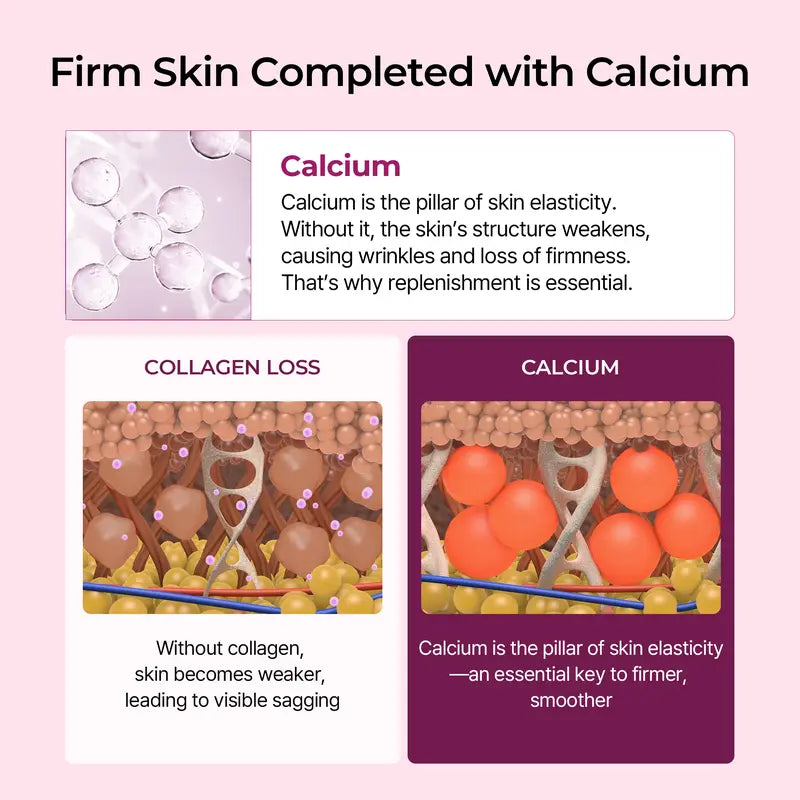 Meesue Collagen Boost Skincare Set with Calcium, Hyaluronic Acid & Elastin for Wrinkles and Lifting