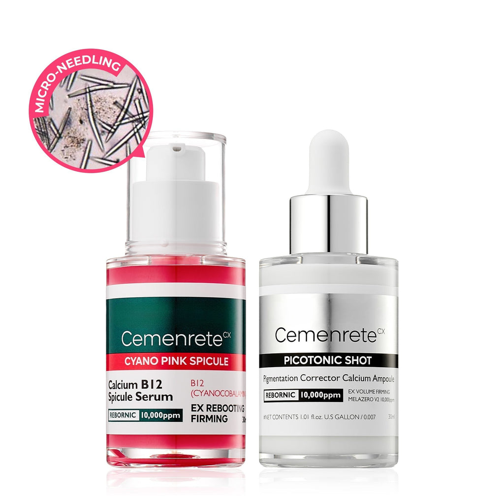 Meesue Lumi Pore & Spot Care Serum Duo Set for Pores, Dark Spots & Pigmentation