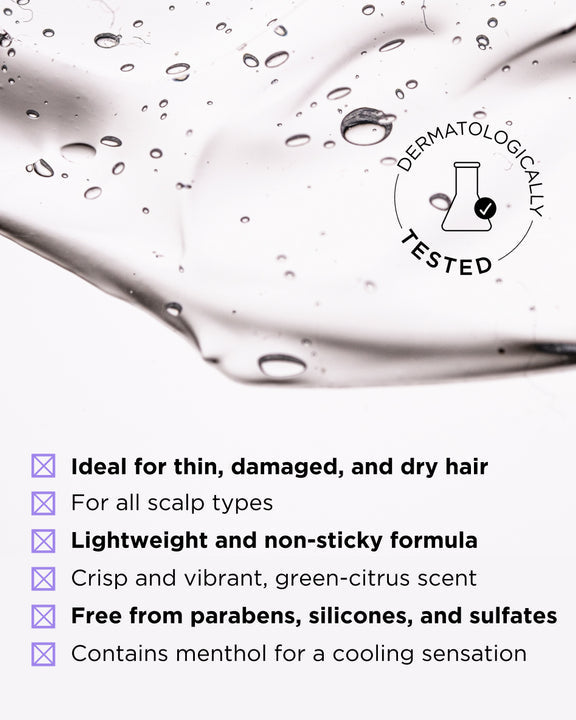 Meesue Scalp Revitalizing Solution Hair Thickening Roll On Serum featuring Niacinamide