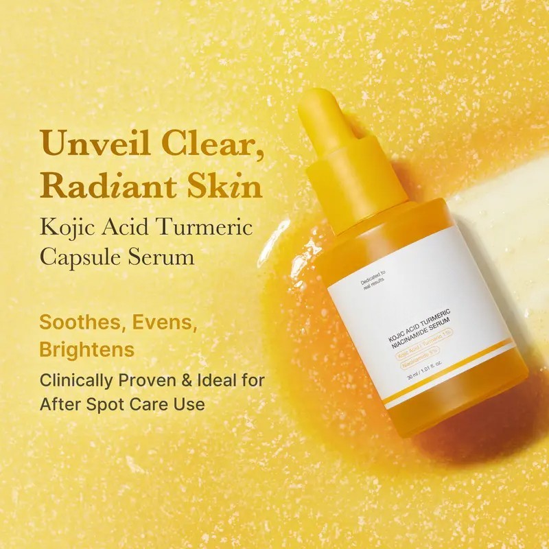 Meesue Kojic Acid Renew & Smooth Duo for Troubled Skin with Turmeric and Niacinamide