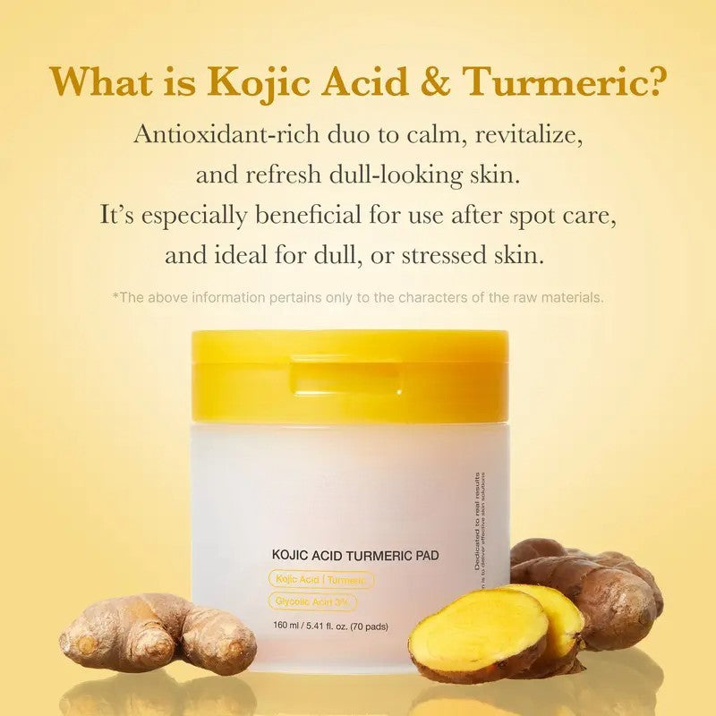 Meesue Kojic Acid Renew & Smooth Duo for Troubled Skin with Turmeric and Niacinamide