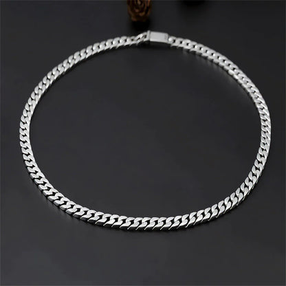 Evedy - Silver Cuban Link Chain