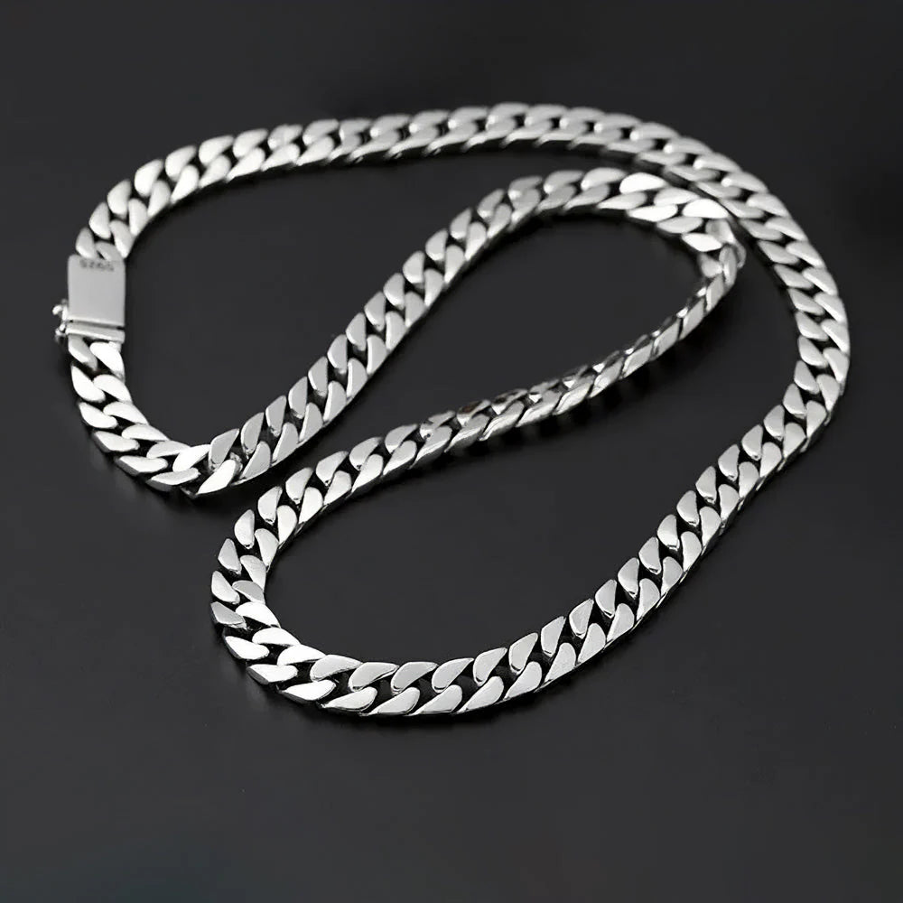 Evedy - Silver Cuban Link Chain