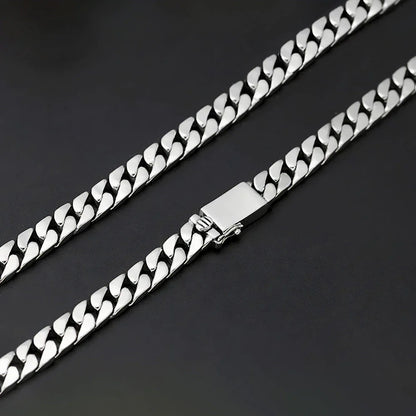 Evedy - Silver Cuban Link Chain