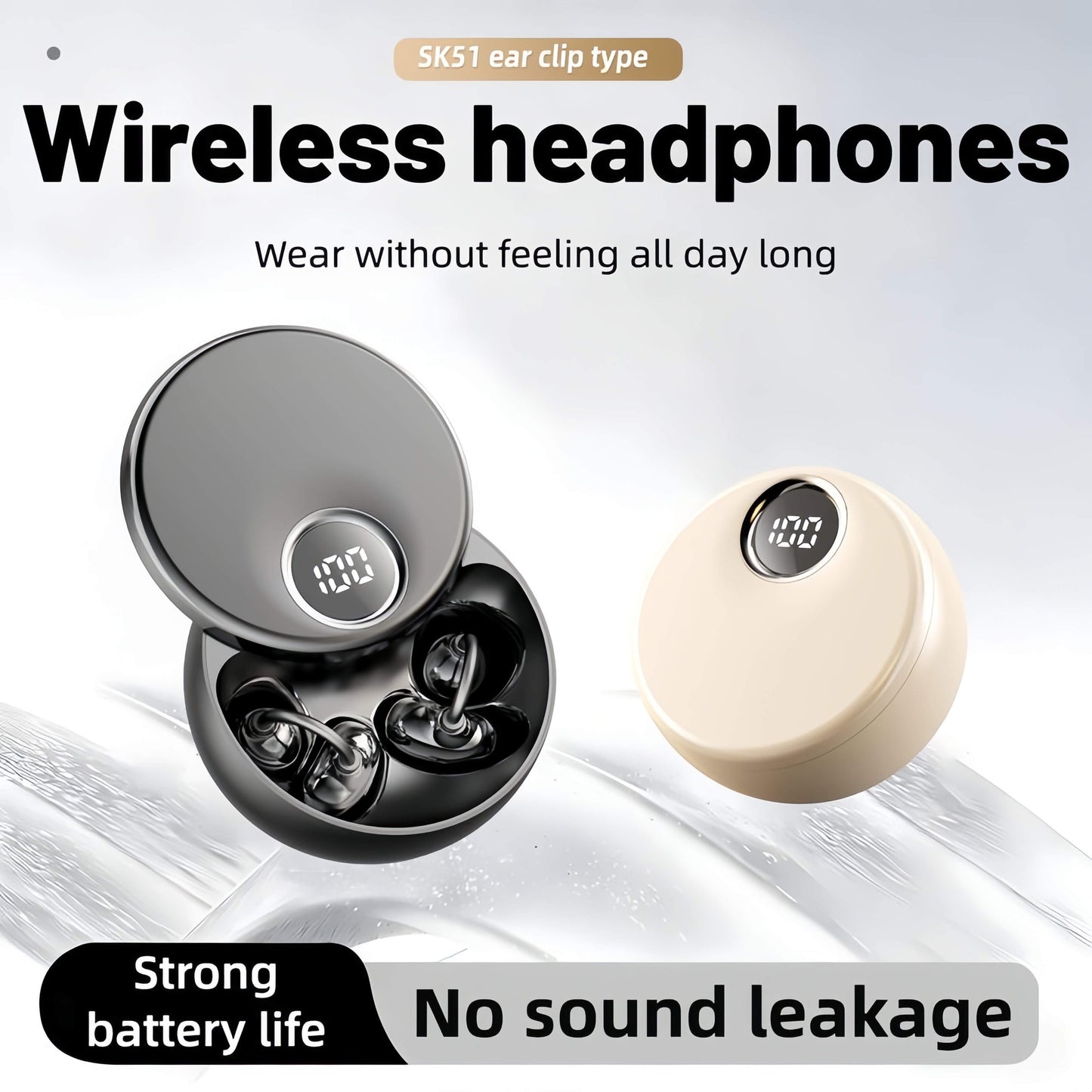 Meesue™ Ultra Mini Wireless Earbuds