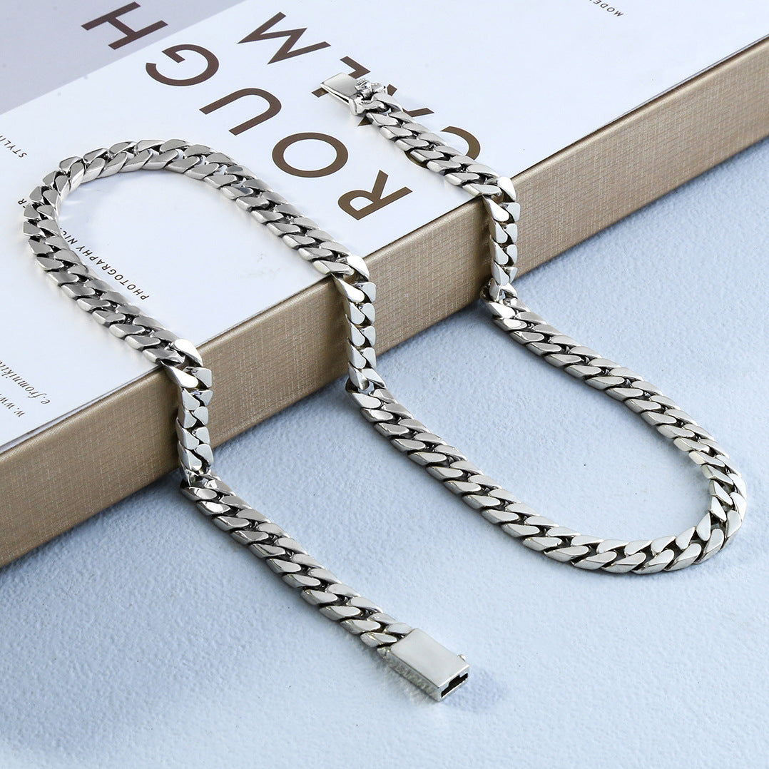 Evedy - Silver Cuban Link Chain