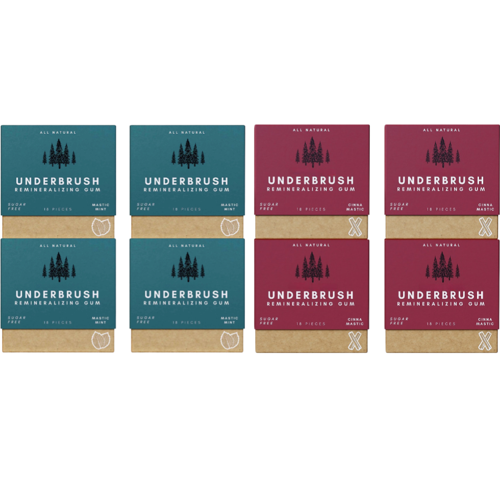 Meesue Underbrush Remineralizing Chewing Gum with Nano-Hydroxyapatite