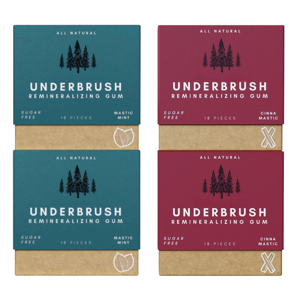 Meesue Underbrush Remineralizing Chewing Gum with Nano-Hydroxyapatite