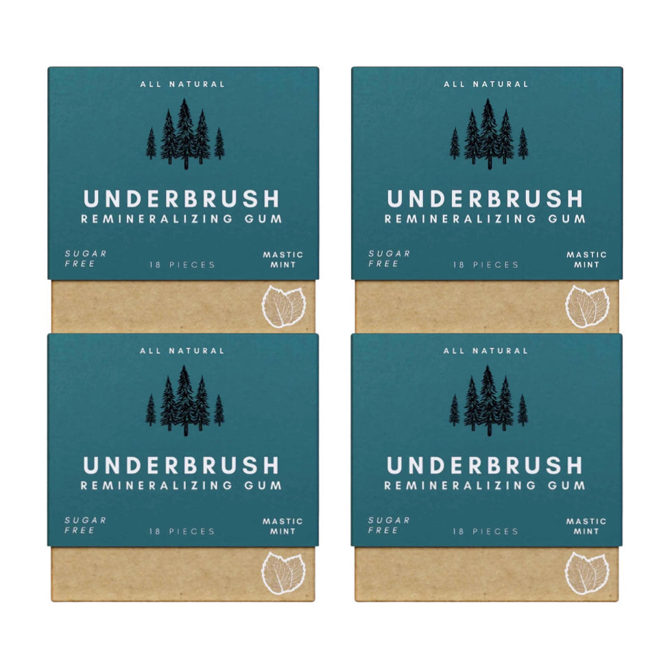 Meesue Underbrush Remineralizing Chewing Gum with Nano-Hydroxyapatite