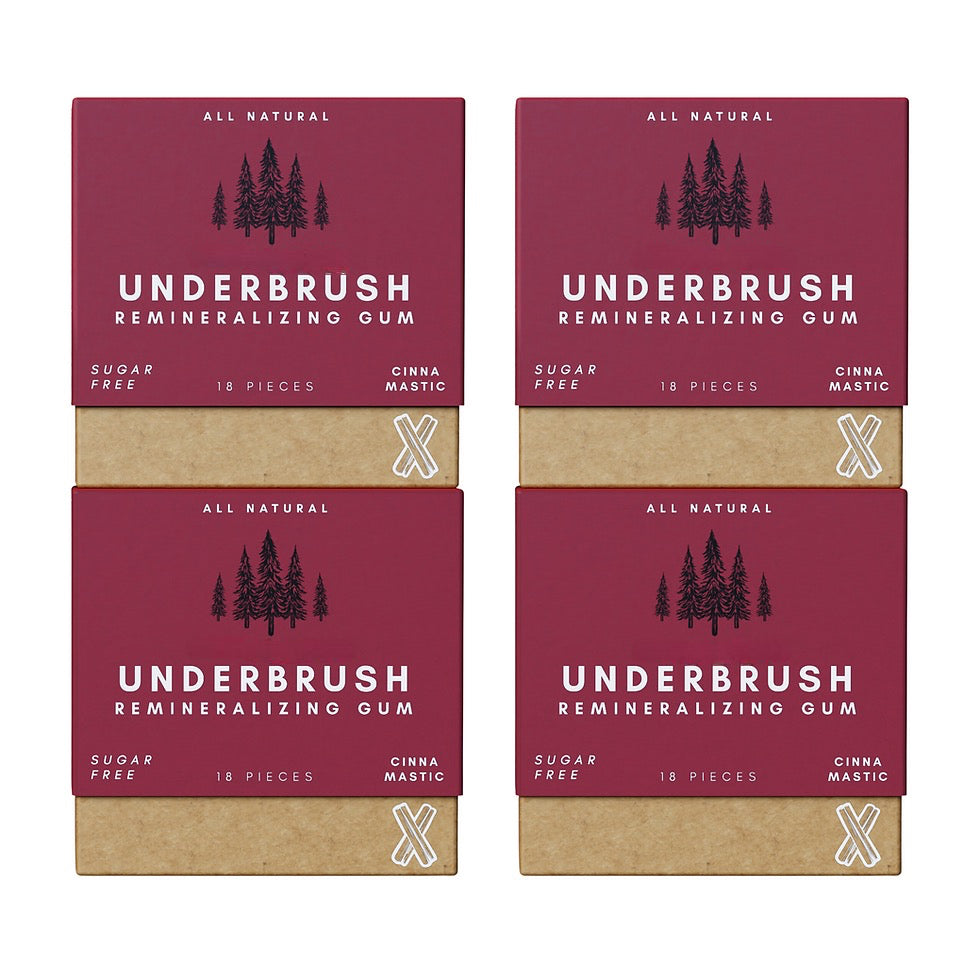 Meesue Underbrush Remineralizing Chewing Gum with Nano-Hydroxyapatite