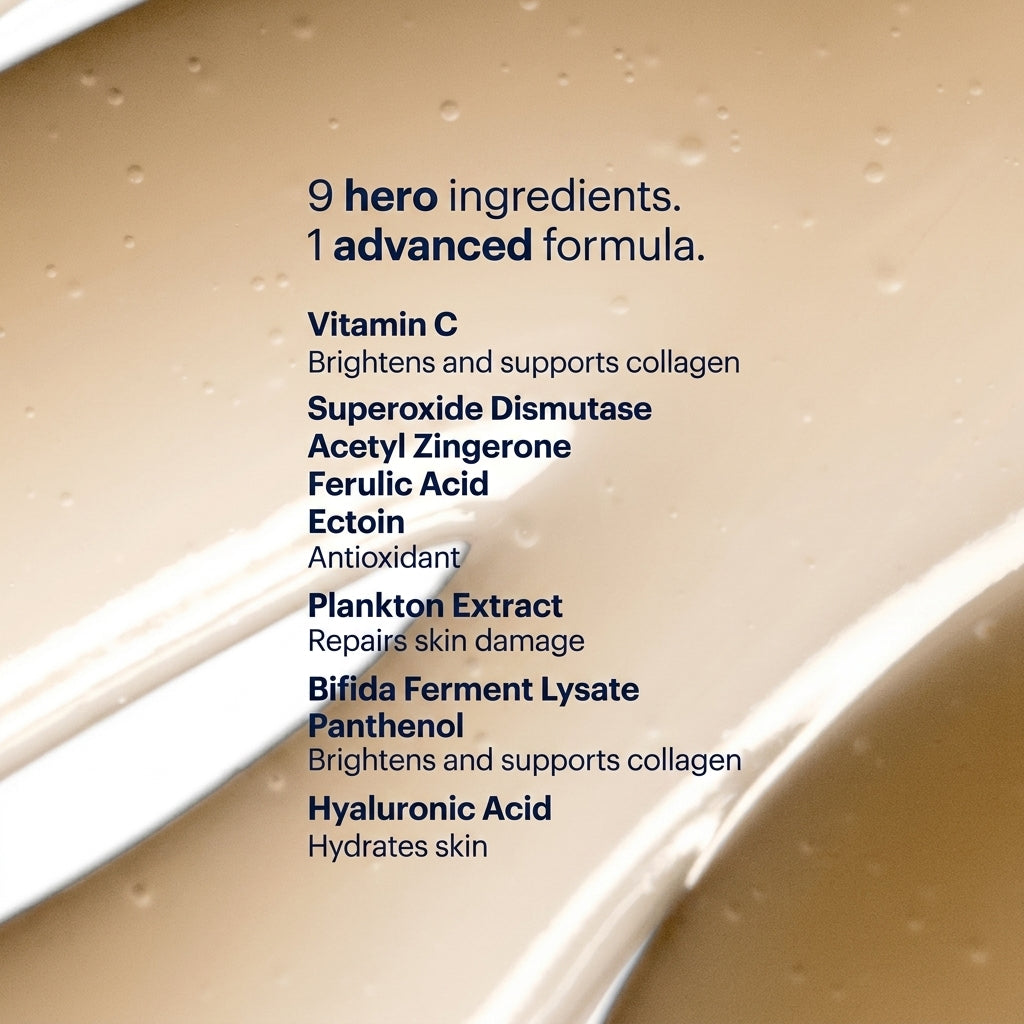 Meesue Daily Defense 15% Vitamin C Serum for Dull Skin, Skin Tone & Radiance
